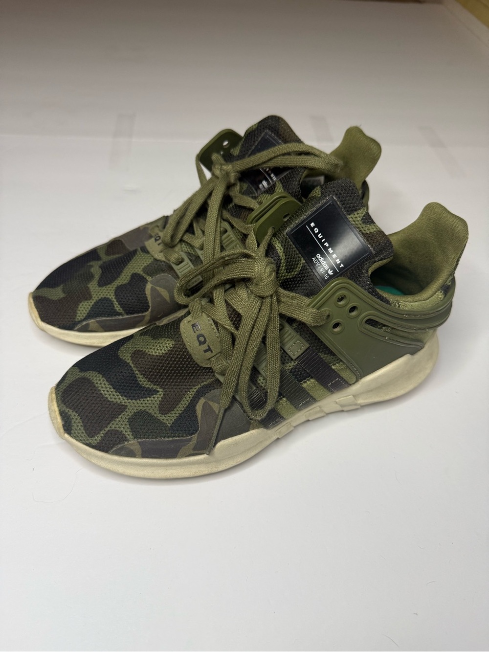 adidas Olive Green Athletic Shoe